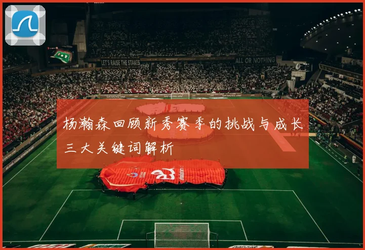杨瀚森回顾新秀赛季的挑战与成长三大关键词解析